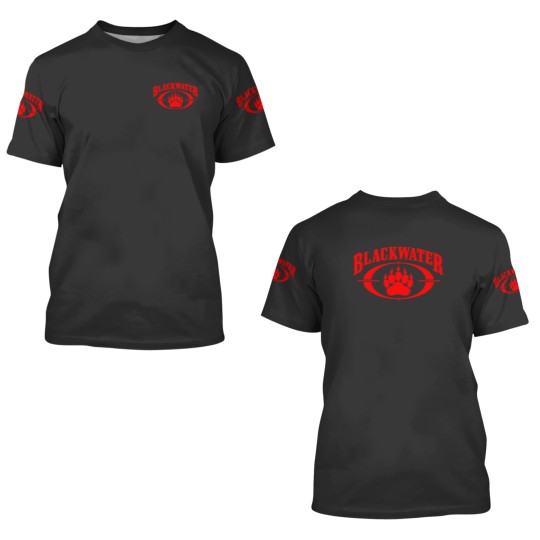 Discover Blackwater Classic Logo 3D T Shirts