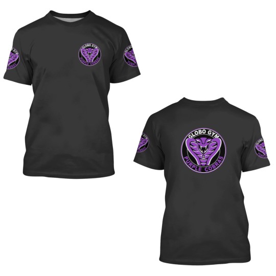 Discover Globo Gym Purple Cobras 3D T Shirts