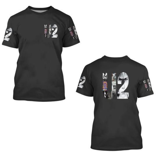 Discover U2 Band 90s Vintage 3D T Shirts, Achtung Baby U2 Tour 2023 3D T Shirts
