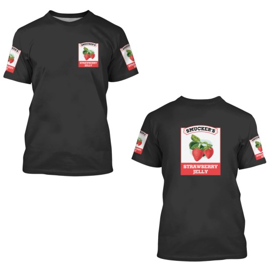 Discover Smucker's Strawberry Jelly Halloween Costume 3D T Shirts