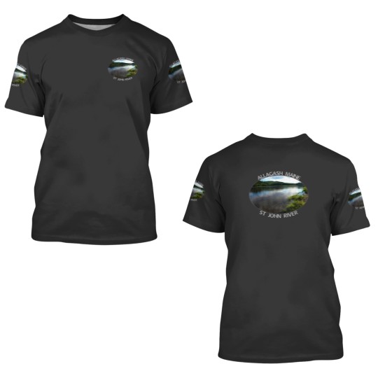 Discover Allagash Maine St John River Old Schoolhouse Roa 3D T Shirts