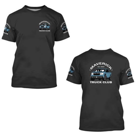 Discover Maverick Truck Club - Area 51 3D T Shirts