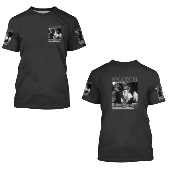 Discover Snatch Movie 3D T Shirts, Snatch 3D T Shirts, Vintage 3D T Shirts, Cult Movie 3D T Shirts