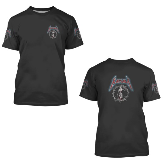 Discover Kamala Harris Rock Band 3D T Shirts