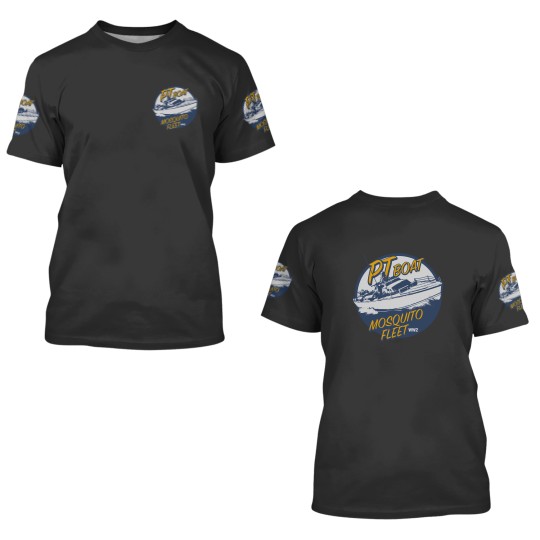Discover Ww2 Pt Boat Patch 3D T Shirts
