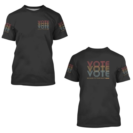 Discover Election 24 3D T-Shirt for Activism