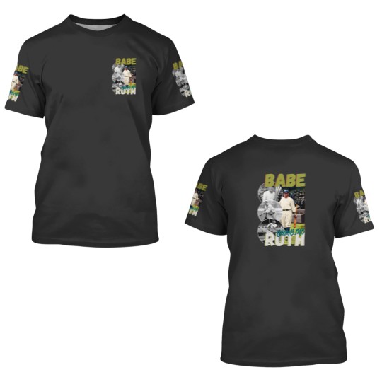 Discover Babe Ruth Vintage 3D T-Shirt