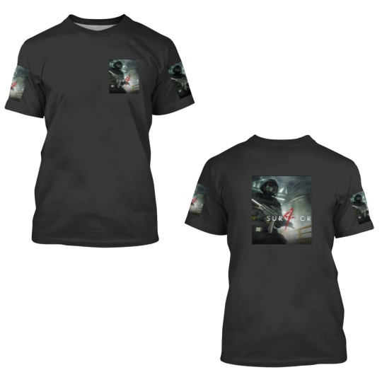 Discover Resident evil 2 Hunk 4th survivor 3D T Shirts