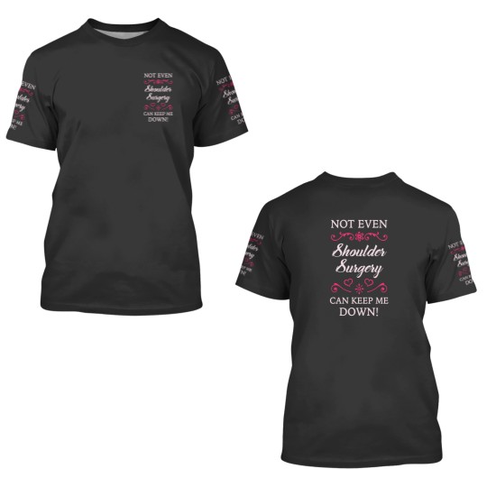 Discover Shoulder Surgery For Women Relaxed Fit 3D T Shirts