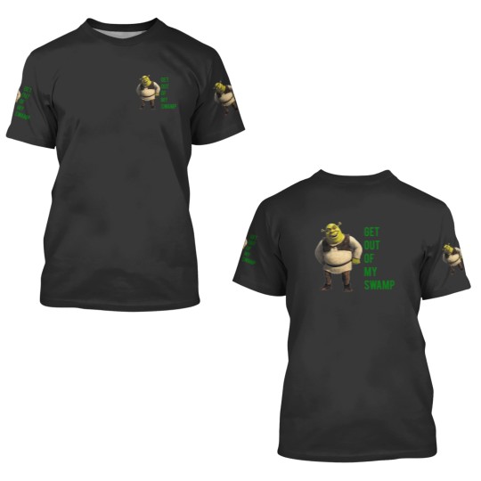 Discover Get out of my swamp 3D T Shirts