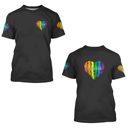 Discover Dublin Gay Pride 3D T Shirts