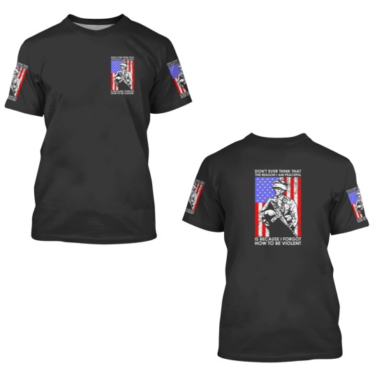 Discover Dont Ever Think That The Reason Peaceful Veteran Essential 3D T Shirts