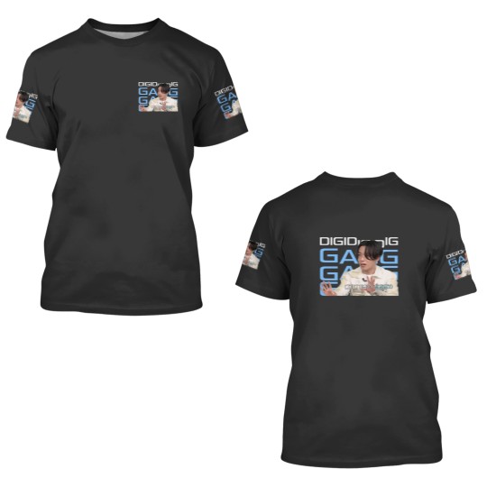 Discover Gang Gang 3D T-Shirt - Street Man Fighter Digidigidig Edition