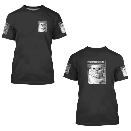 Discover Vintage Reputation Cat 3D T Shirts, Reputation Karma 3D T Shirts
