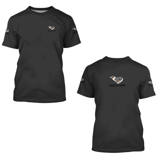 Discover HAULIN AUSS blue merle 3D T Shirts