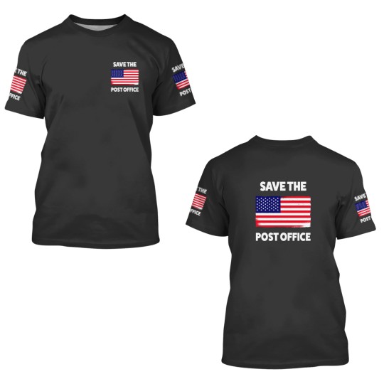 Discover Save the post office 3D T Shirts