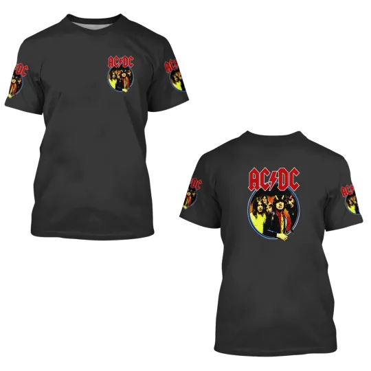 Discover Battlefield ACDC 3D T-Shirt Collection