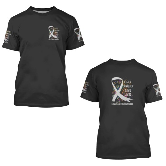 Discover Lung Cancer - Lung Cancer Awareness - 3D T Shirts