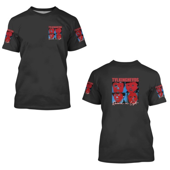 Discover Vintage Talking Heads Remain in Light 3D T Shirts - Talking Heads 3D T Shirts