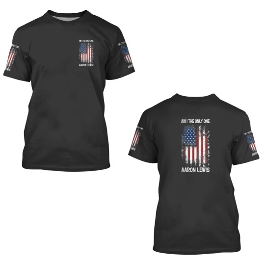 Discover Aaron Lewis Am I The Only One 3D T Shirts