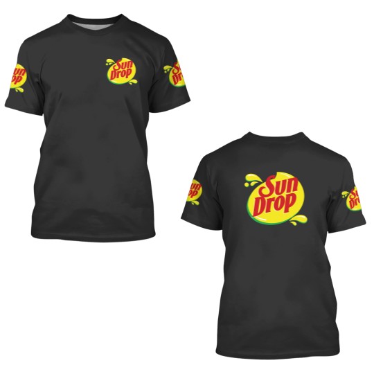 Discover Modern Sundrop Logo 3D T Shirts