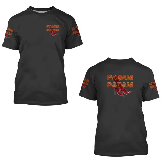 Discover PADAM PADAM Red Fierce Boots Short Sleeve 3D T Shirts