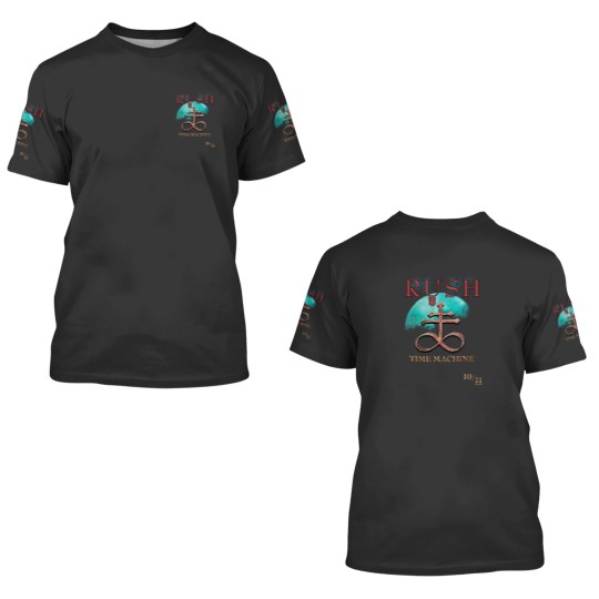 Discover Vintage 10/11 Rush Time Machine Tour 3D T Shirts