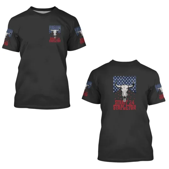 Discover Stapleton Strait 24 Stapleton Country Cowboy Western 3D T Shirts