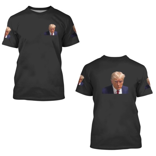 Discover -----------Donald-Trump Mugshot -------- 3D T Shirts