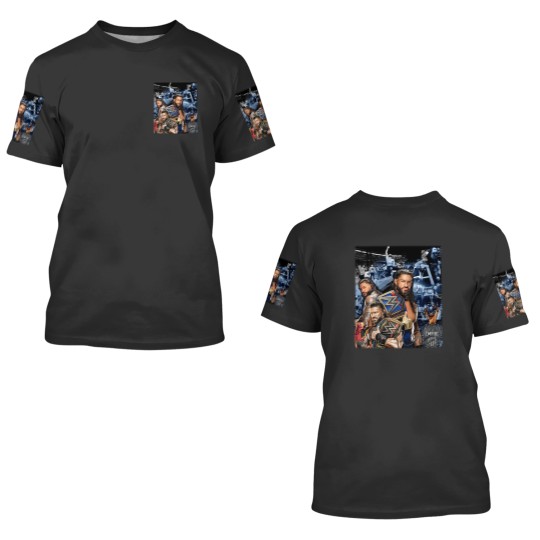 Discover Vintage Roman Reigns Bootleg Style 3D T Shirts, Roman Reigns