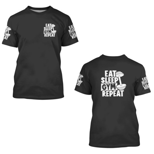 Discover Mens Gym 3D T Shirts Workout Top Funny Gym
