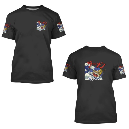 Discover ramen ship 3D T Shirts