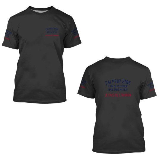 Discover Im afraid Ill be listening but in my head Im rowing 3D T Shirts