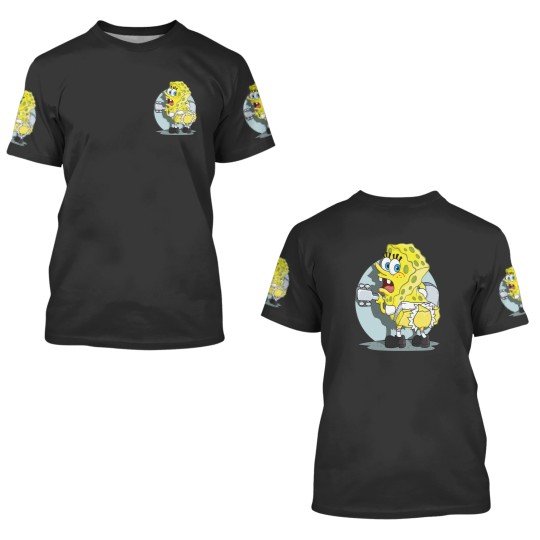 Discover Mademark x SpongeBobss SquarePants SpongeBobss Ripped Pants Pullover Hoodie 3D T Shirts