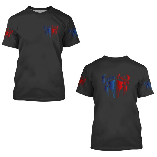 Discover Warrior Society Buffalo 3D T Shirts
