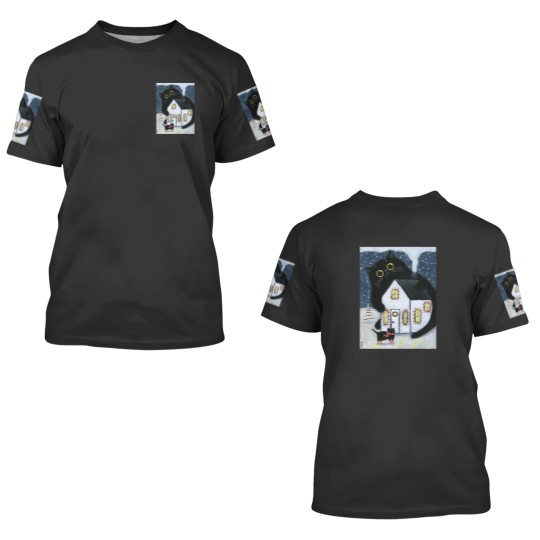 Discover The Yule Cat 3D T Shirts