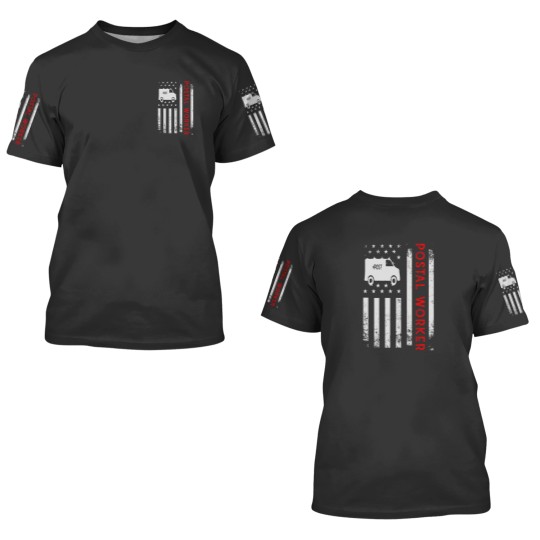 Discover Vintagess Postal Worker American Flag Postal Service 3D T Shirts
