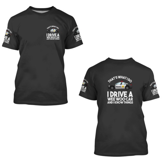Discover Funny Police Officer Gift For Cop Law Enforcement Men Women 3D T Shirts