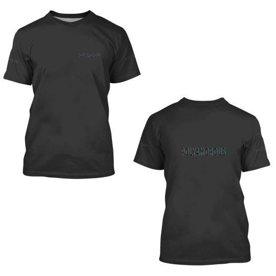 Discover Polyamorous Slogan 3D Anaglyphic Effect 3D T Shirts