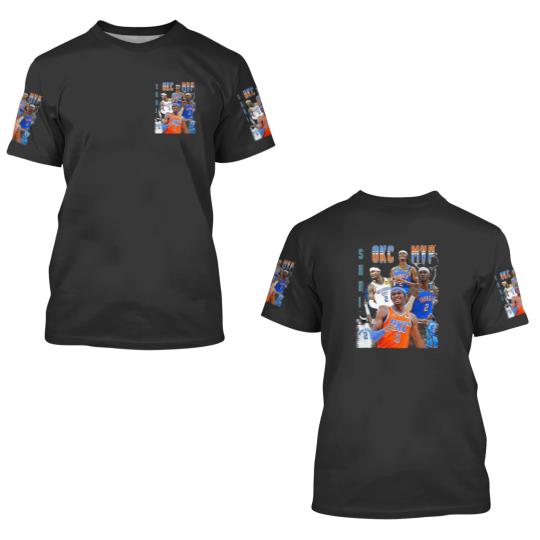 Discover OKC thunder 3D T Shirts SGA Thunder Shai Gilgeous Alexander 3D T Shirts
