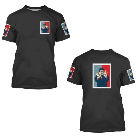Discover The Umbrella Academy Klaus Hello Goodbye Pop Art 3D T Shirts