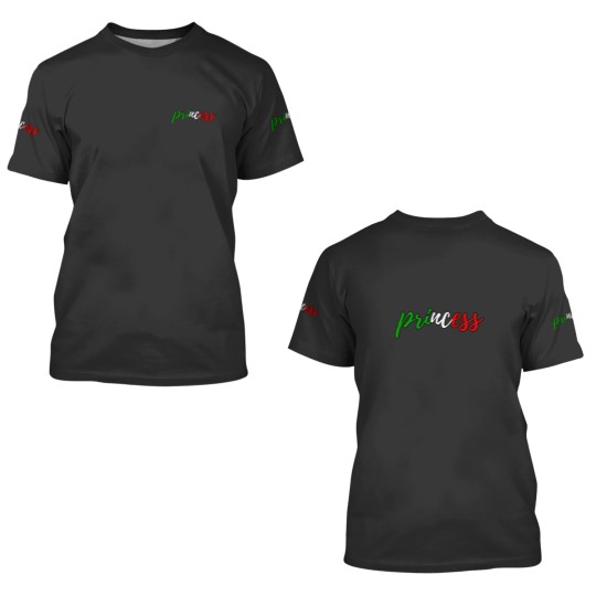 Discover Italian Princess 3D T Shirts