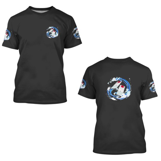 Discover water sign demon art 3D T Shirts