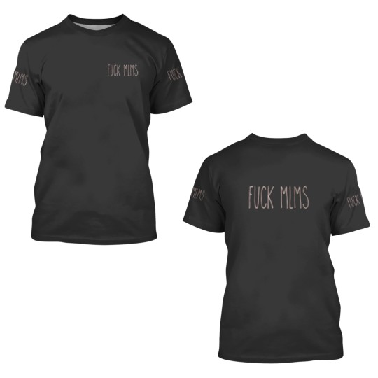 Discover Copy of Pink Fuckss MLMS Rae Dunn Inspired Design Anti multi level marketing T 3D T Shirts