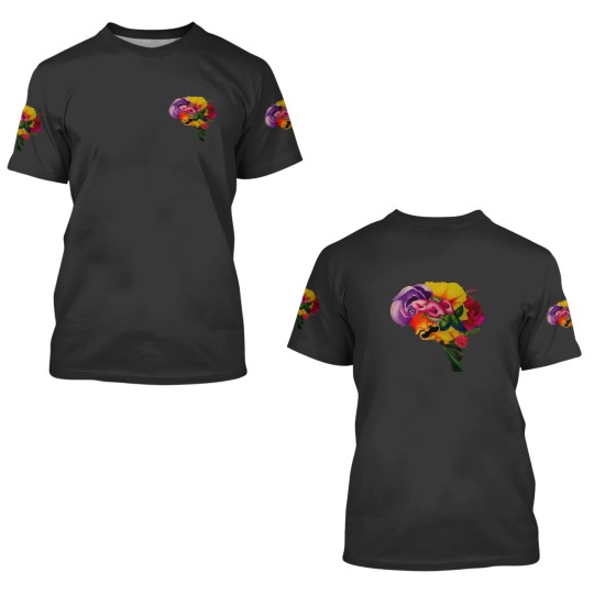 Discover Floral Brain 3D T Shirts