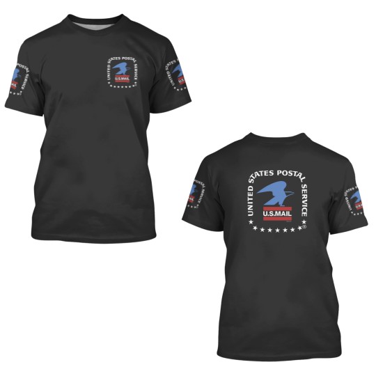 Discover Postal Service 3D Graphic T-Shirts - Perfect for Postal Service Fans