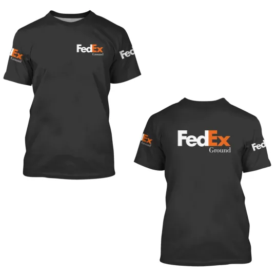 Discover FedEx Ground Hoodie and 3D T-Shirts Set