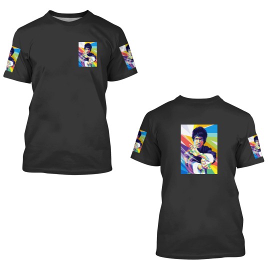 Discover Bruce art lee 3D T Shirts