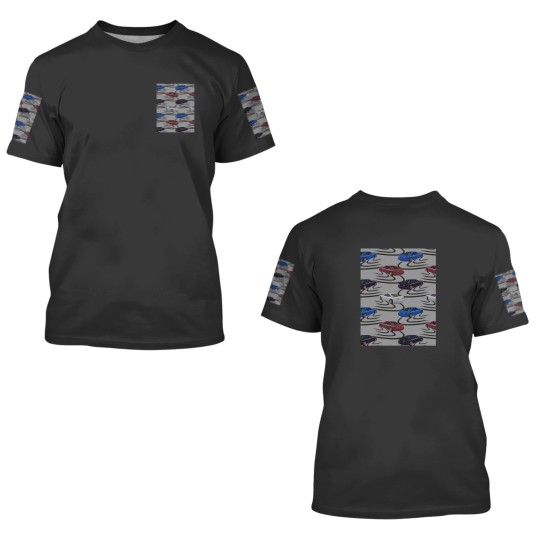 Discover Drifting R33 Car in Drift Pattern Factory Colors Graphic 3D T Shirts