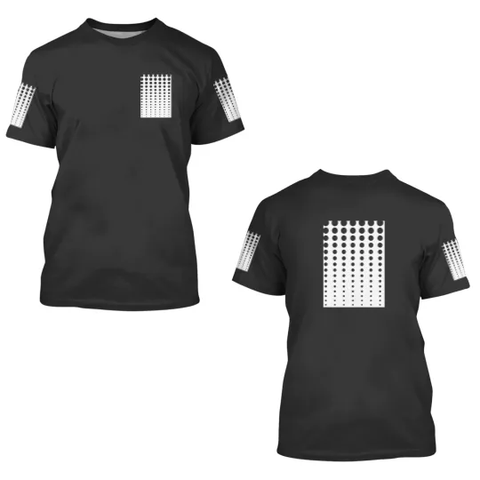 Discover BrownishGray and White Reduced Polka Dots Pattern Pairs Sherwin Williams 2022 Popular Color Sh 3D T Shirts
